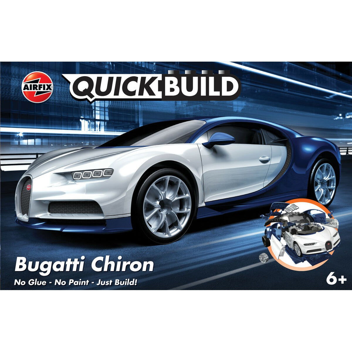 Airfix J6044 Bugatti Chiron - Pristine