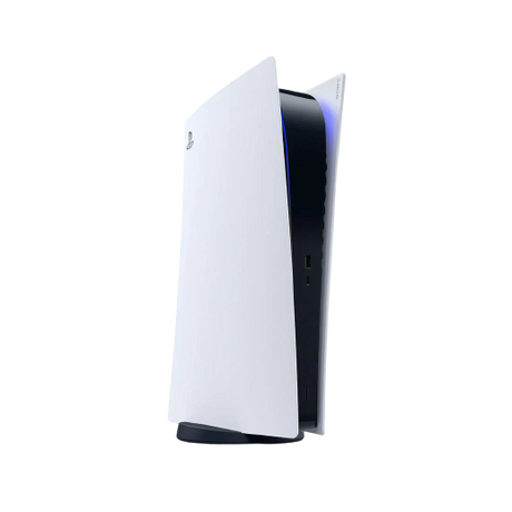 Sony PlayStation 5 Digital Console, White - MISSING STAND - Good