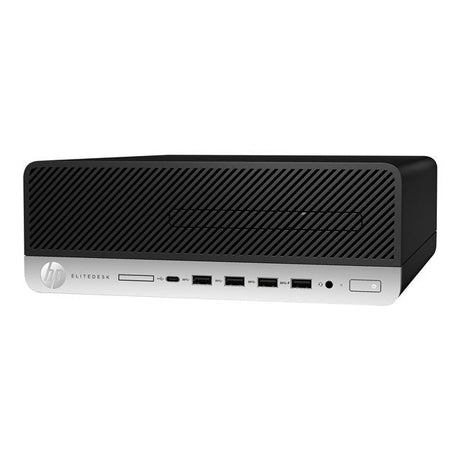 HP EliteDesk 705 G5 SFF - AMD Ryzen 5 Pro 3400 8GB RAM 256GB SSD - Black - Refurbished Pristine