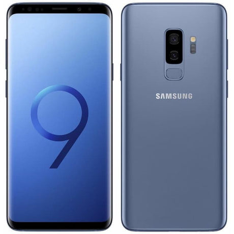 Samsung Galaxy S9 Plus 128GB Coral Blue Unlocked - Fair Condition