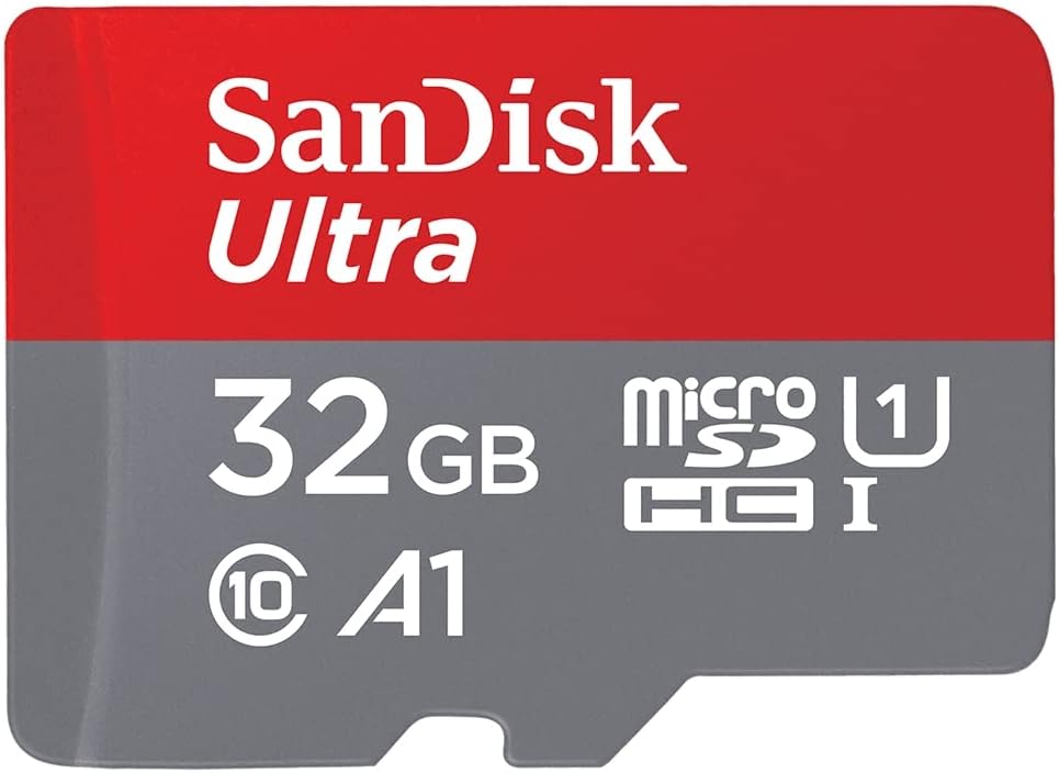 SanDisk Ultra 32 GB microSDHC Memory Card + SD Adapter
