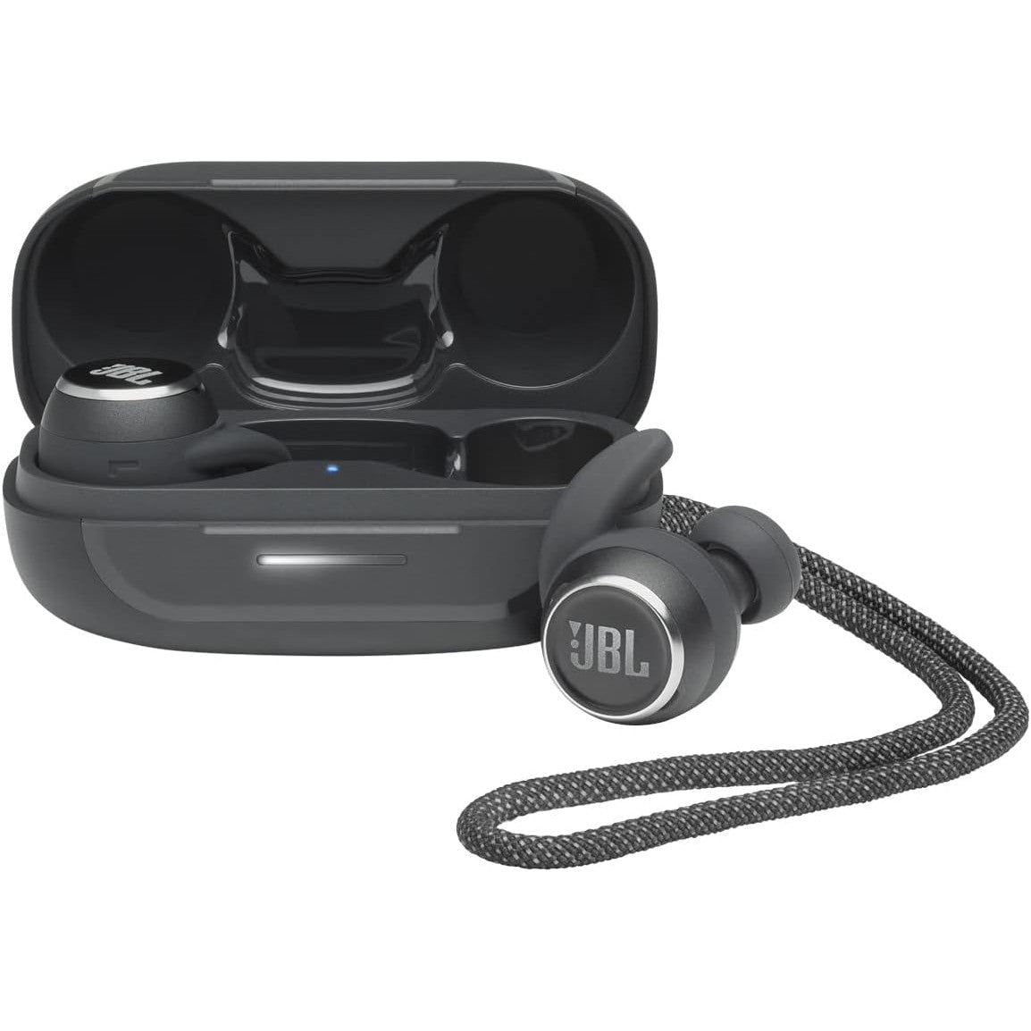 JBL Reflect Mini NC Wireless Earphones - Black - Pristine
