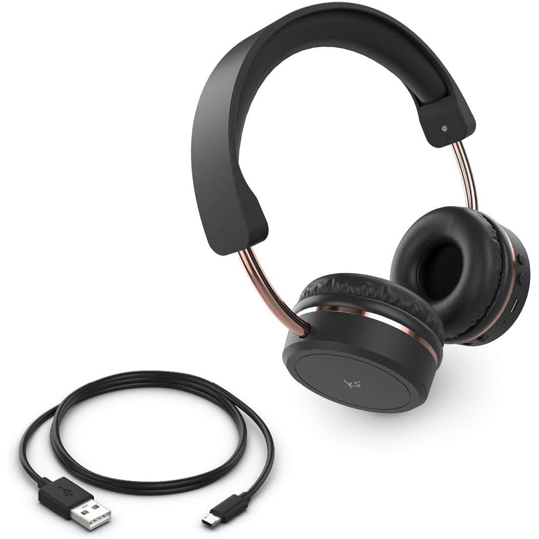Kitsound metro x online wireless bluetooth headphones black