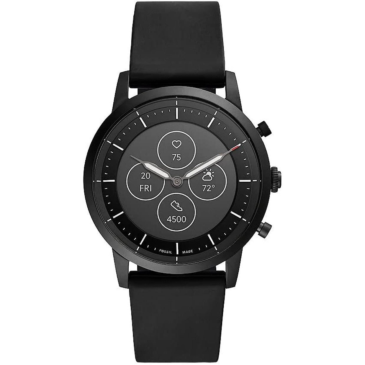 Fossil Collider Hybrid HR FTW7010 Smartwatch - Black