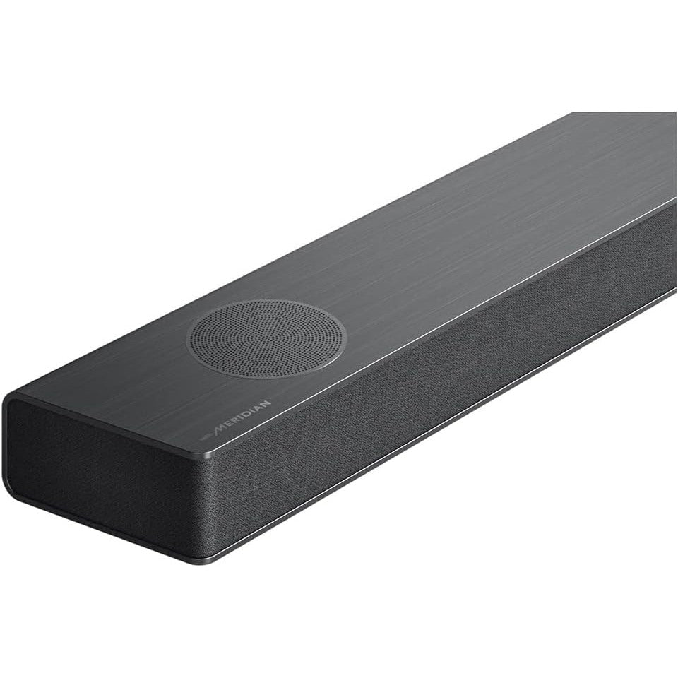 LG S90QY Bluetooth Wi-Fi Soundbar and Subwoofer with Meridian Technology