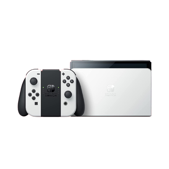 Nintendo Switch OLED Model 64GB - White - Refurbished Excellent