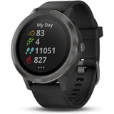 Garmin VivoActive 3 GPS Smartwatch - Black Slate - Refurbished Good
