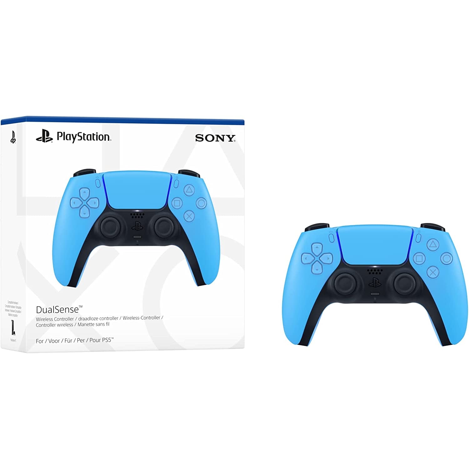 Sony DualSense PS5 Wireless Controller - Starlight Blue