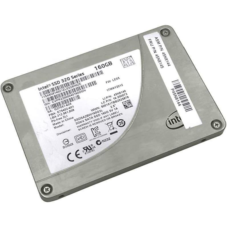 Intel SSDSA2BW160G3L 160GB SATA Solid State Drive