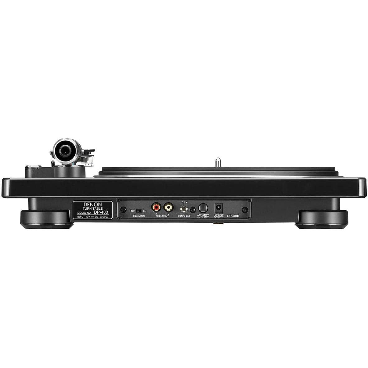 Denon DP-400 Turntable - Black - Open Box