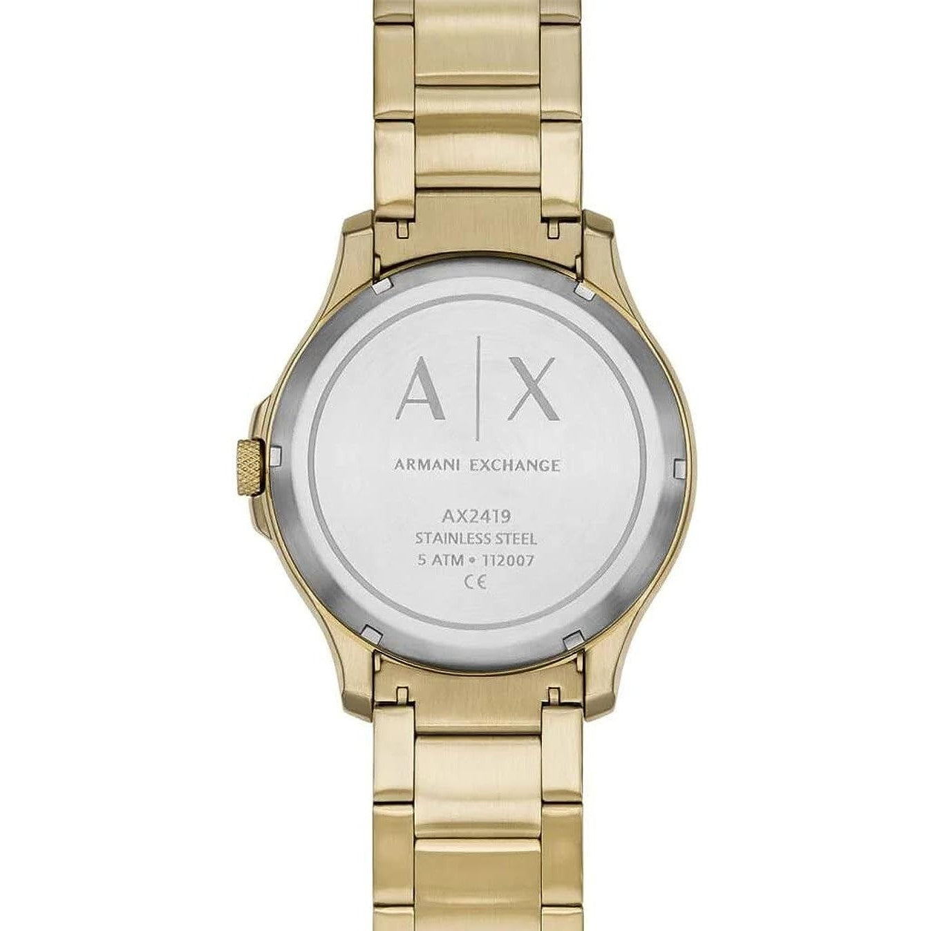 Armani AX2419 Exchange Automatic Gold-Tone Stainless Steel Watch
