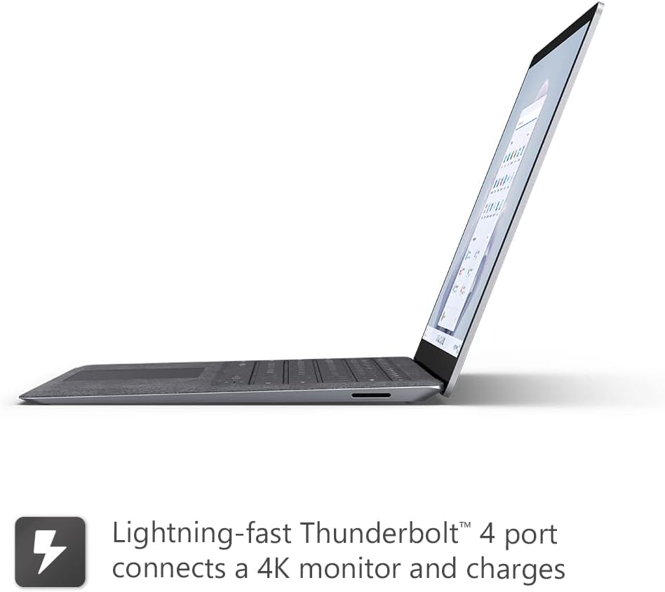 Microsoft Surface Laptop 5 Intel Core i5-1235U 8GB RAM 256GB SSD 13.5" - Silver