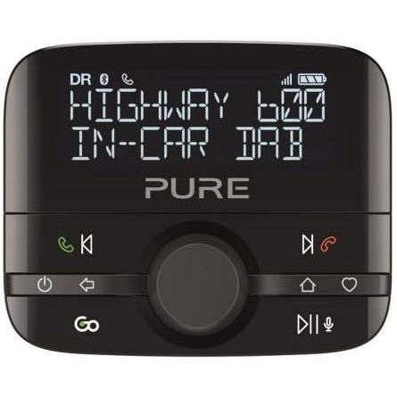 Pure Highway 600 In Car DAB Digital Radio - Black