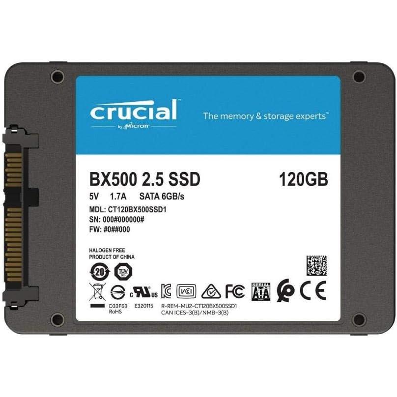 Crucial CT120BX500SSD1 SATA Solid State Drive