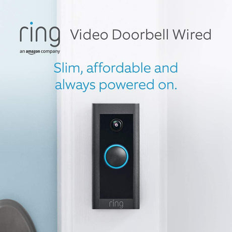 Ring Video Doorbell Wired by Amazon with Advanced Motion Detection