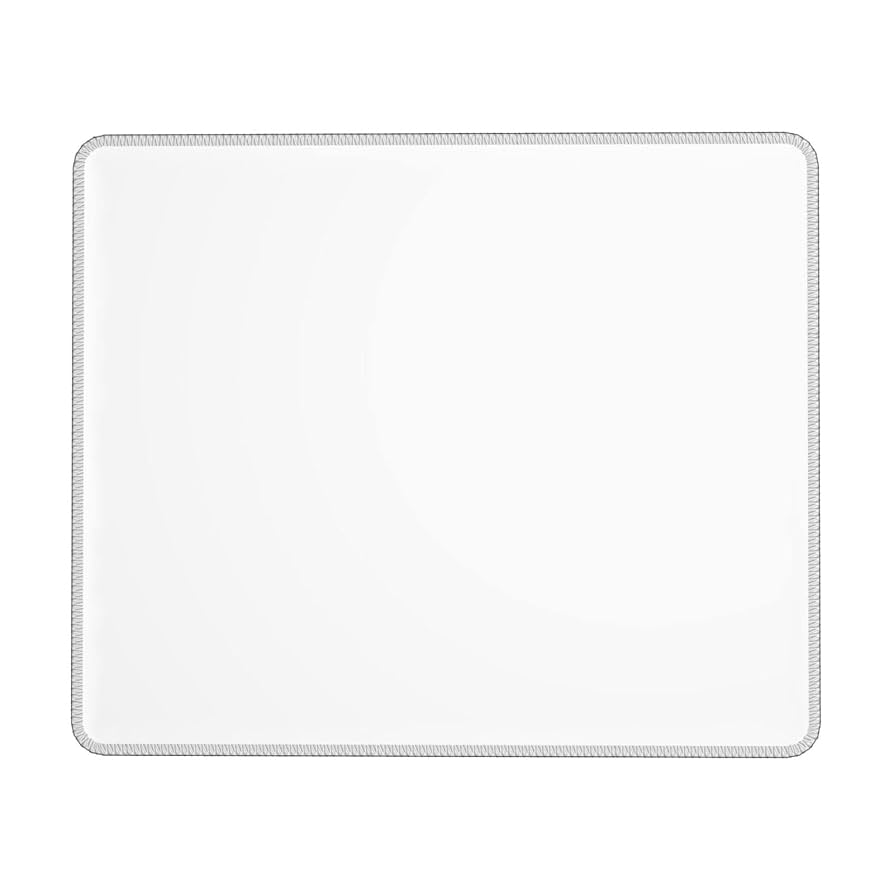 Plain Mousepad Small 30cm x 30cm - White