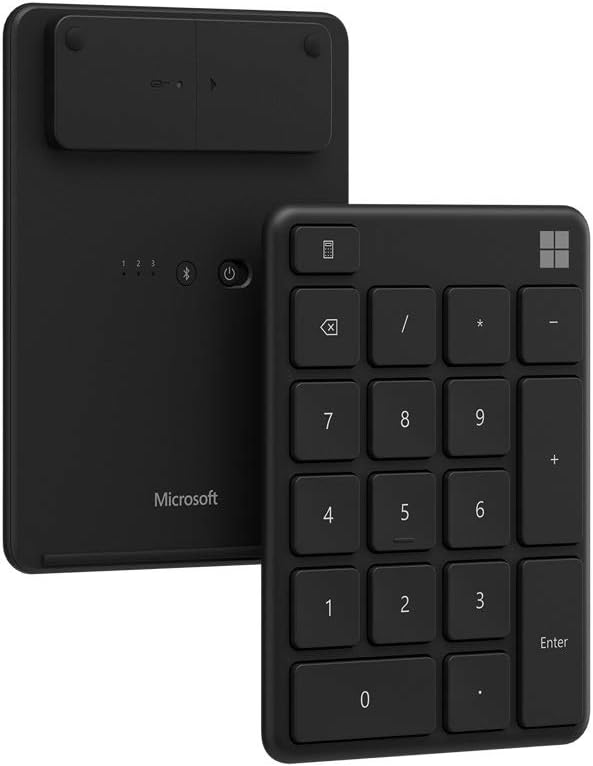 Microsoft 23O-00013 Wireless Number Pad - Black