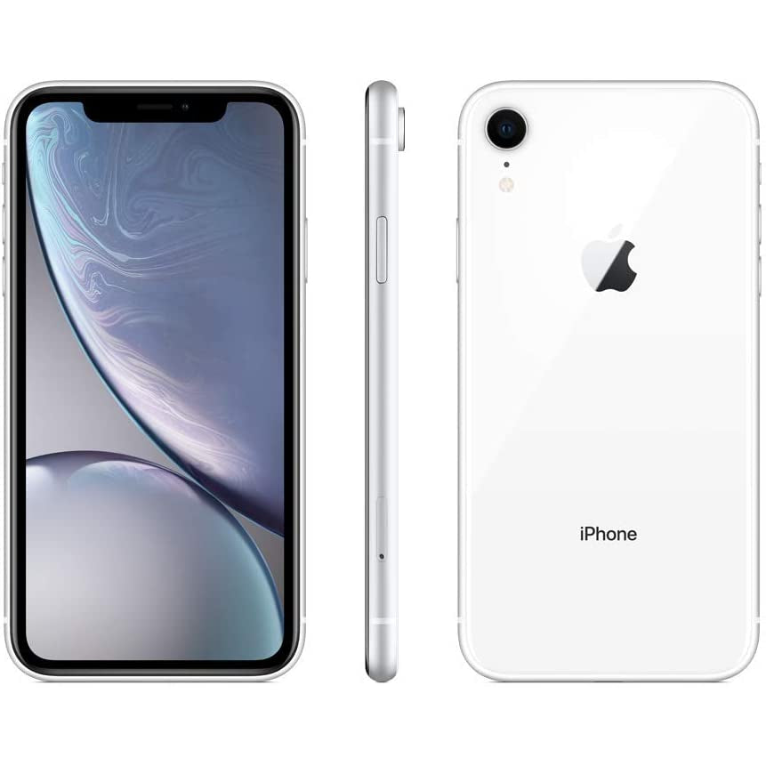 Apple iPhone XR 64GB White Unlocked - Refurbished Good - NO FACE ID