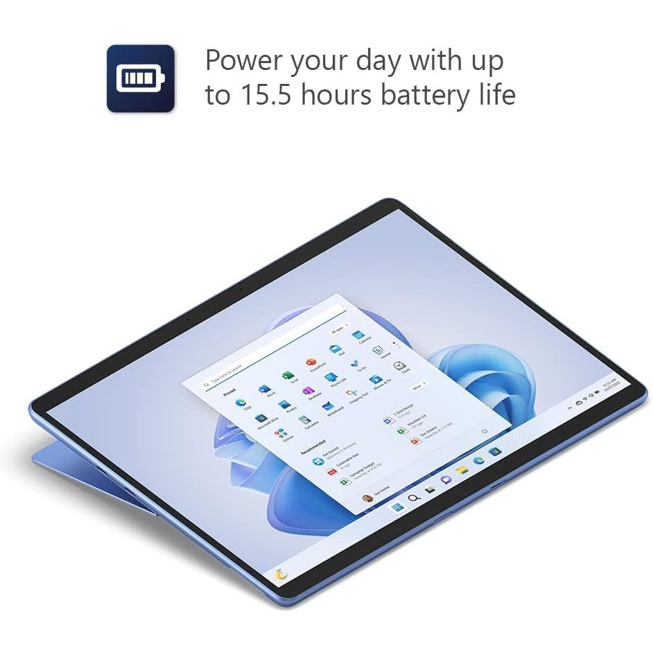 Microsoft Surface Pro 9 Intel Core i5-1235U 16GB RAM 256GB 13" - Blue - Pristine