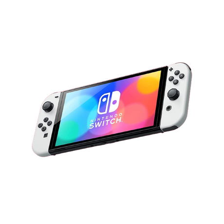 Nintendo Switch OLED Model 64GB - White - Refurbished Good