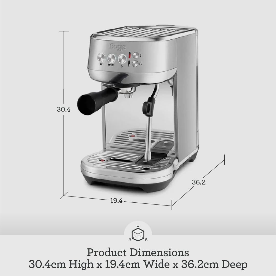 Sage SES500BSS Bambino Plus Espresso Machine - Refurbished Pristine