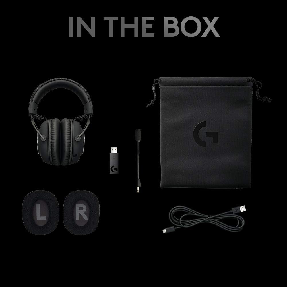 Logitech Pro X Wireless Gaming Headset - Black