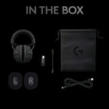 Logitech Pro X Wireless Gaming Headset - Black