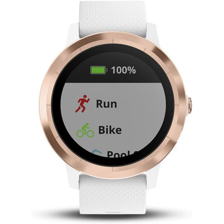 Garmin VivoActive 3 GPS Smartwatch - Rose Gold - Refurbished Excellent