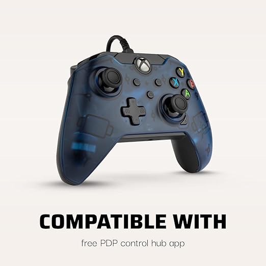 PDP Gaming Wired Controller for Xbox One / Xbox Series X|S - Midnight Blue