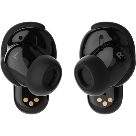 Bose QuietComfort II Wireless Bluetooth Noise-Cancelling Earbuds - Triple Black - Refurbished Excellent