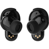 Bose QuietComfort II Wireless Bluetooth Noise-Cancelling Earbuds - Triple Black - Refurbished Excellent