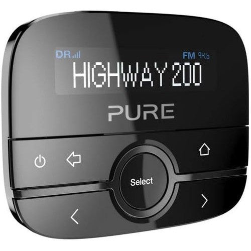 Pure Highway 200 Car DAB+ Radio Adapter - Black - Refurbished Good