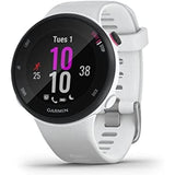 Garmin Forerunner 45S GPS Running Watch - White - Refurbished Pristine