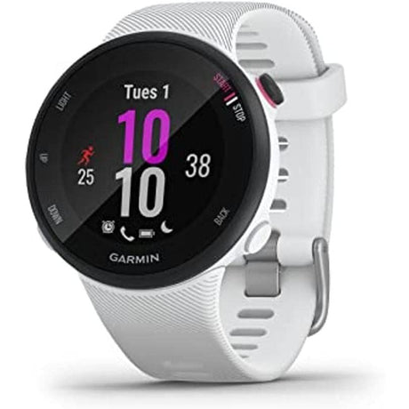 Garmin Forerunner 45S GPS Running Watch - White - Refurbished Pristine