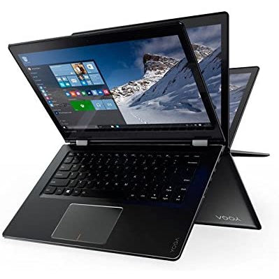 Lenovo Yoga 510-14AST 80S90002UK AMD A9-9410 8GB RAM 1TB HDD - Black