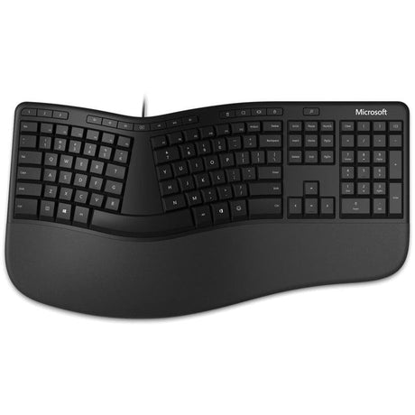 Microsoft LXM-00004 Ergonomic Keyboard [UK layout], Black