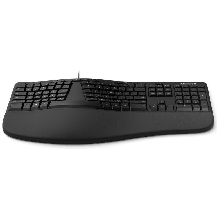Microsoft LXM-00004 Ergonomic Keyboard [UK layout], Black