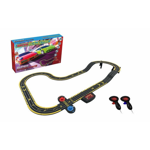 Micro Scalextric Super Speed Battery Race Set - Lamborghini vs Porsche