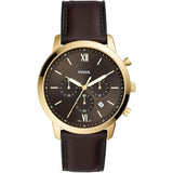 Fossil FS5763 Neutra Chronograph Brown Leather Men's Watch