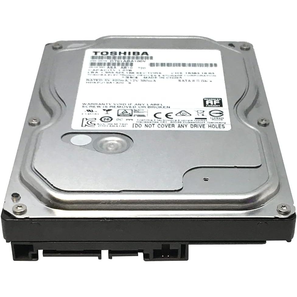 Toshiba DT01ABA100V 1TB 3.5" SATA Internal Hard Drive