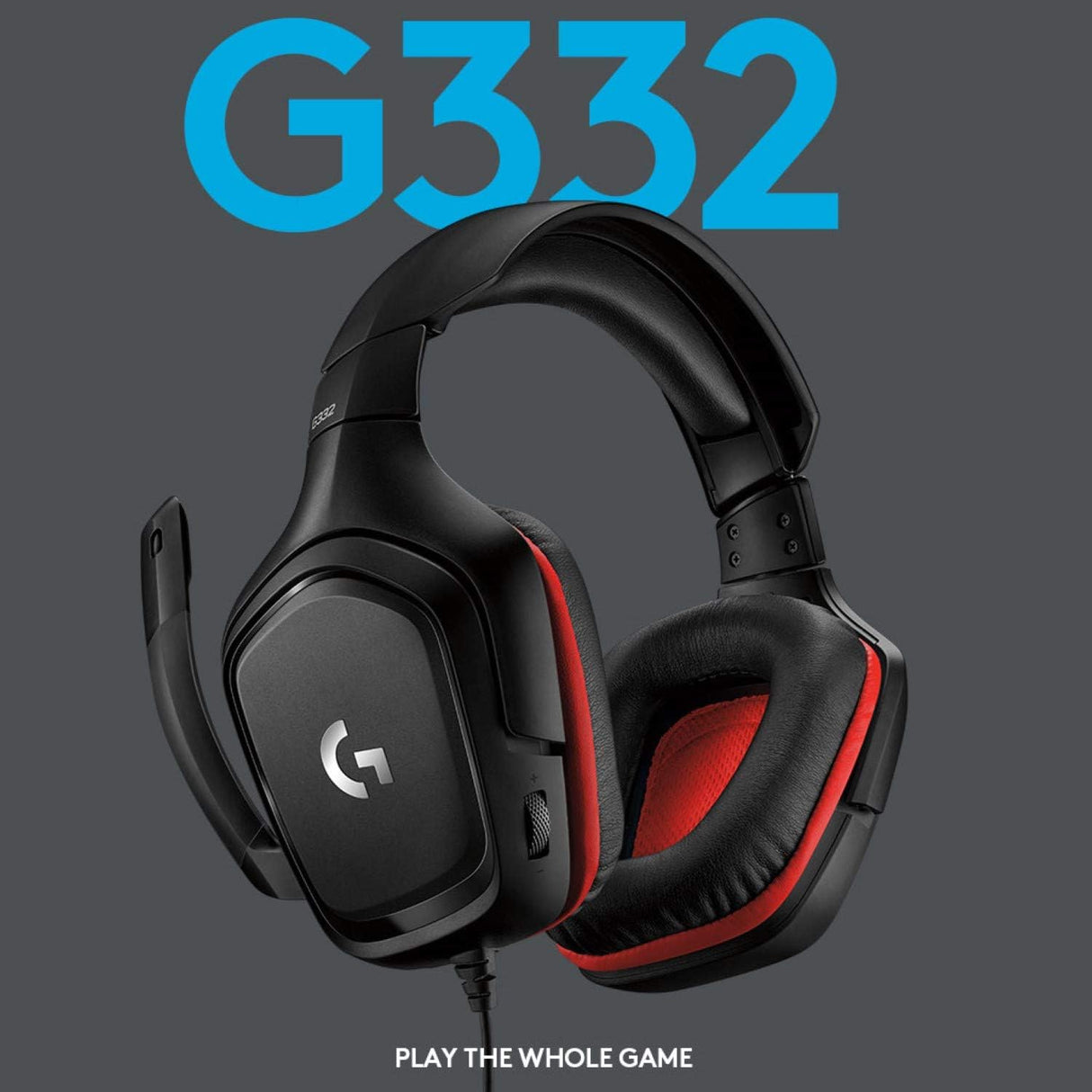 Logitech G332 Wired Gaming Headset - Black - Pristine