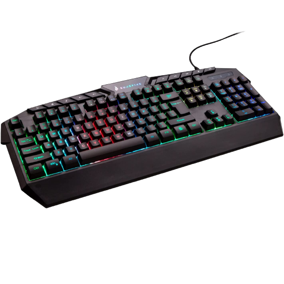 Surefire KingPin RGB Gaming Multimedia Keyboard - Pristine