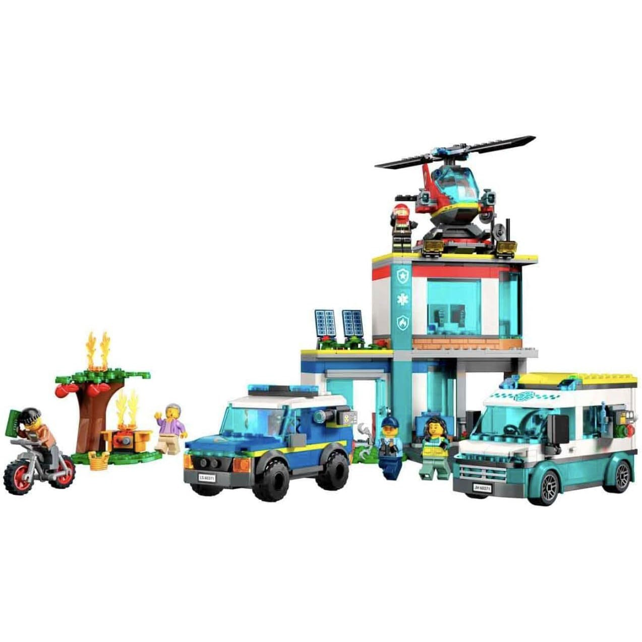 LEGO City 60371 Police Emergency Vehicles HQ