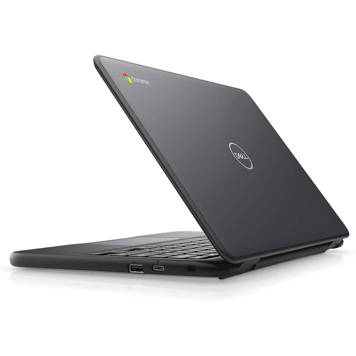 Refurbished Dell Chromebook 5190 2-In-1 Intel Celeron N3350 4GB RAM 32GB 11.6" - Black - Pristine