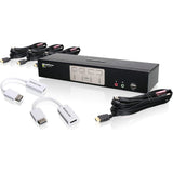IOGEAR 4-Port HDMI and DisplayPort KVMP Kit