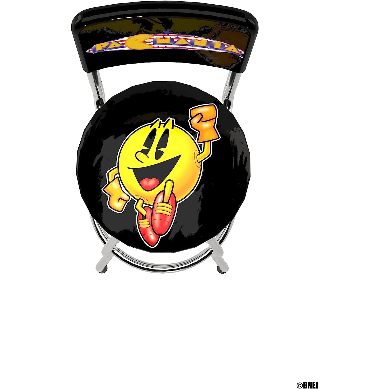 Arcade-1Up Legacy Pac-Man High Back Stool - New