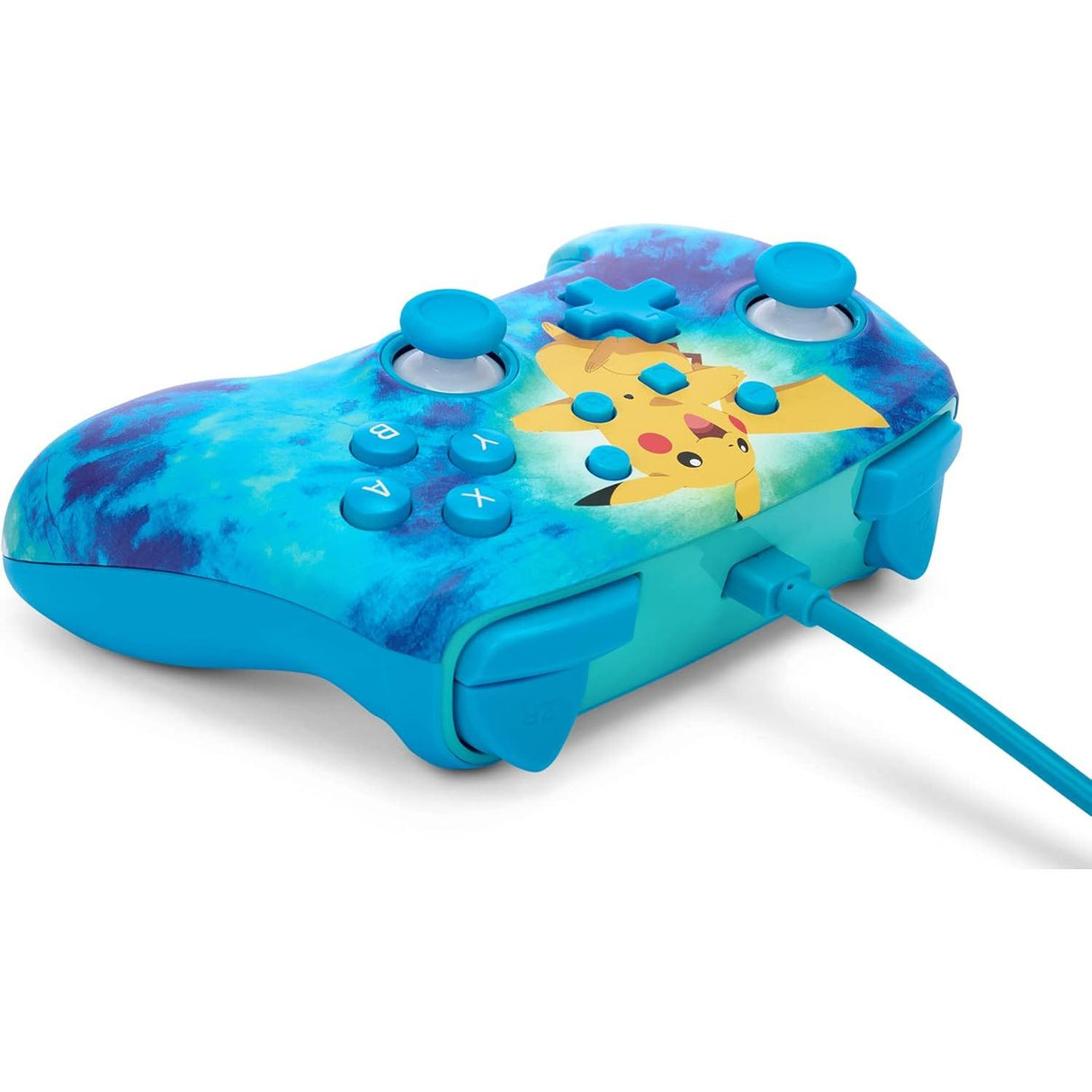 PowerA Enhanced Wired Switch Controller - Tie Dye Pikachu - Pristine