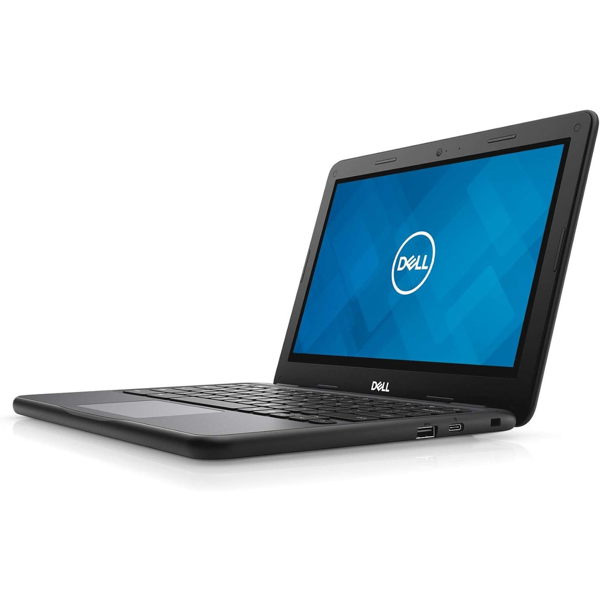 Refurbished Dell Chromebook 5190 2-In-1 Intel Celeron N3350 4GB RAM 32GB 11.6" - Black - Pristine
