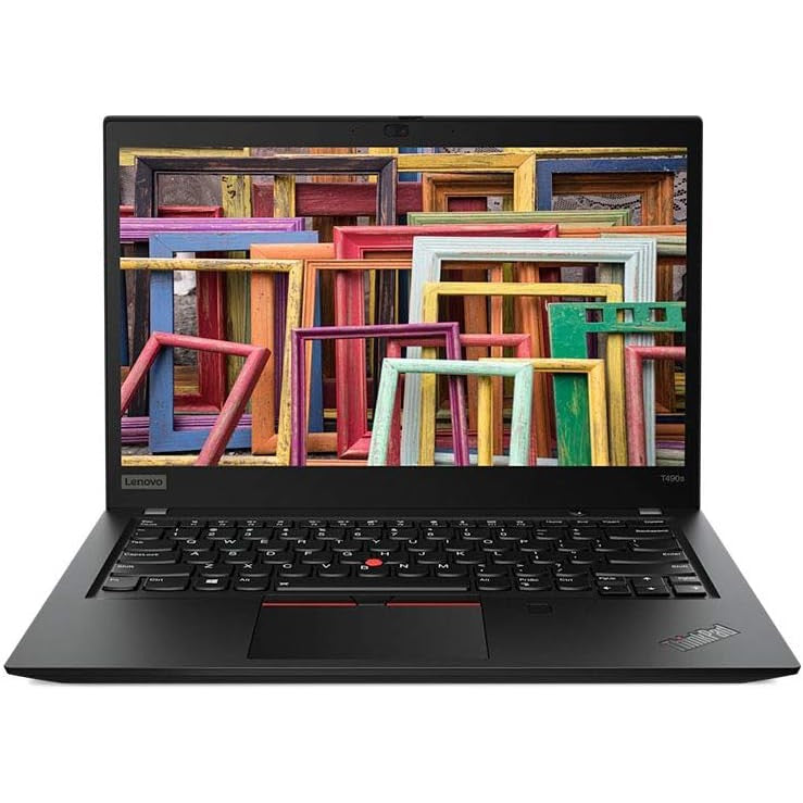 Refurbished Lenovo ThinkPad T490S Intel Core i5-8265U 8GB RAM 256GB Laptop - Black - Pristine