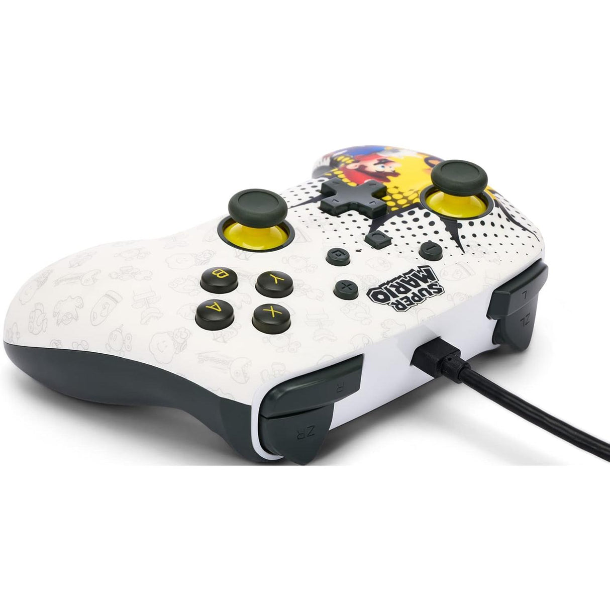 PowerA Enhanced Wired Switch Controller - Bob-omb Blast - New